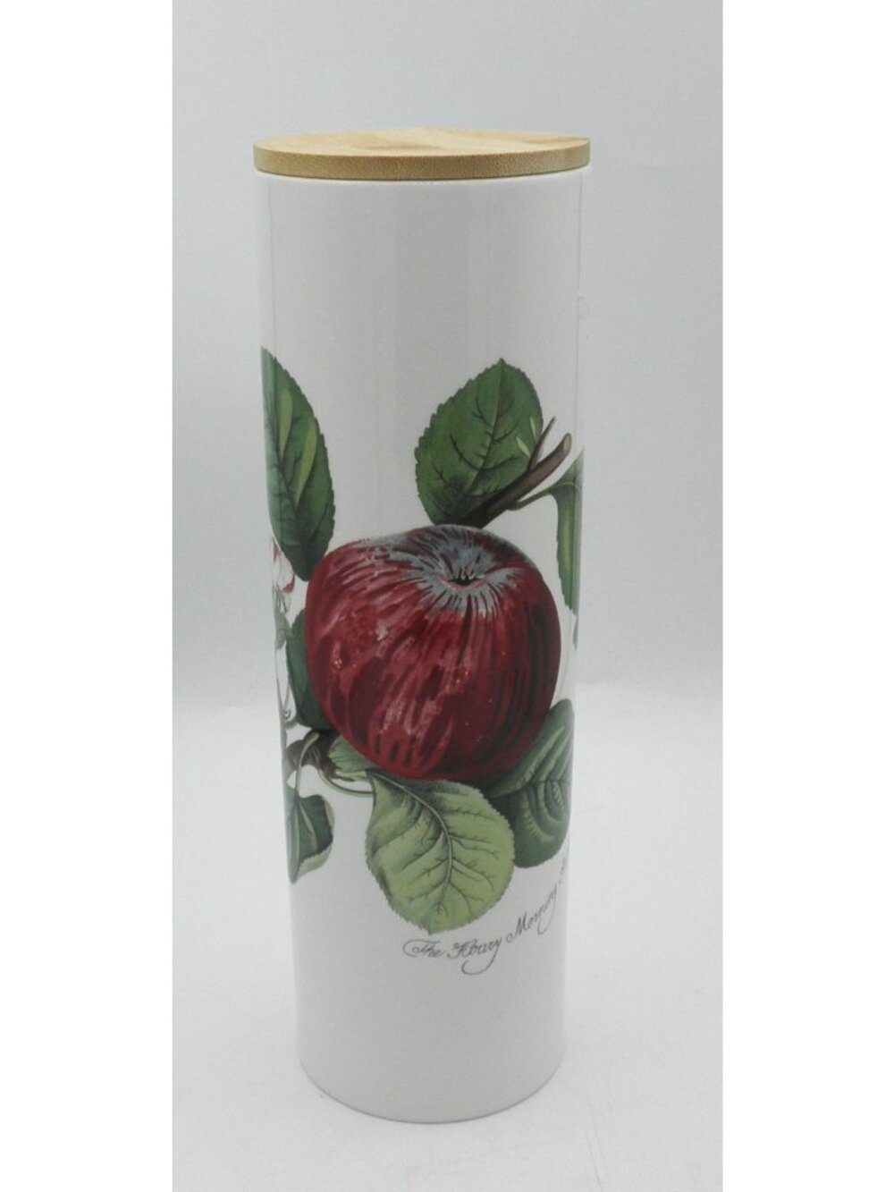 Pomona by Portmeirion Pasta Canister  Pattern Code: PRTPOM Hoary Morning Apple
